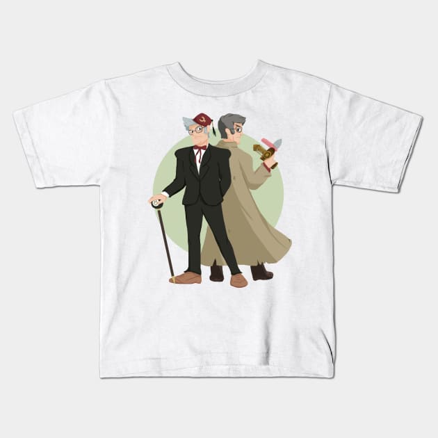 Stan Twins - Gravity Falls Kids T-Shirt by renaesense